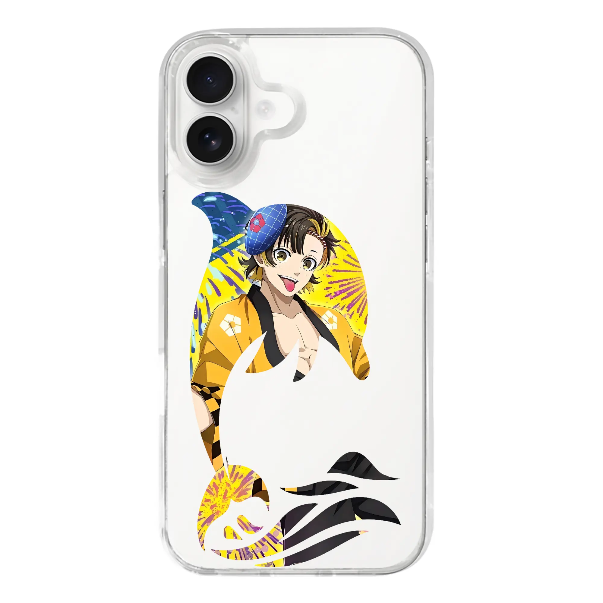 ブルーロック グッズ 蜂楽 廻 - iPhone 17シリーズ 透明スマホケース – 薄型・耐衝撃・精密フィット保護カバー